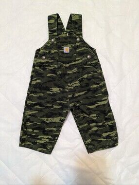 Toddler Carhartt Camo Overalls Bibs 9months